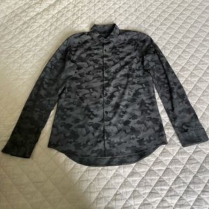 Lululemon Camo Button Down Shirt